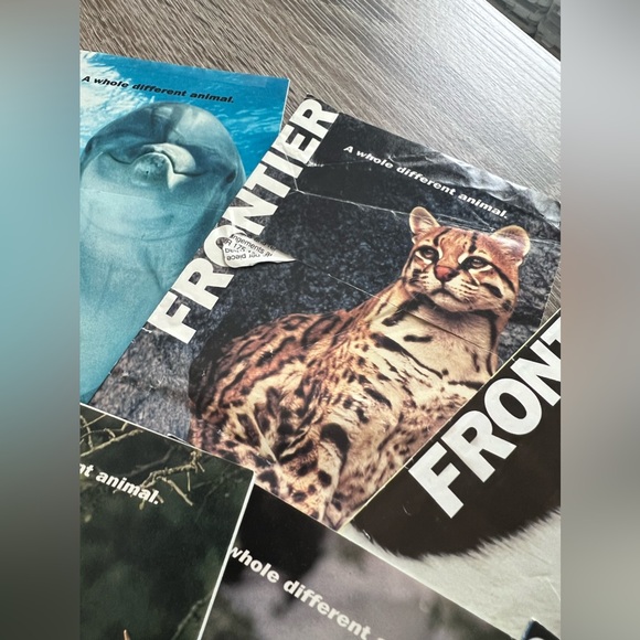 Collectable 13 Frontier Airlines Ticket Jacket Set - Picture 6 of 11